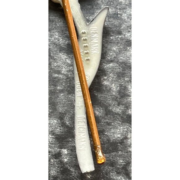 Vintage 1974 Lot Of 12 Lotus Flower Brooch/Bobbie Pin Buch + Deichmann Denmark - Picture 10 of 10